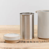 Hasami Porcelain Home CoffeeTea Tall Tea Pot Gloss Gray