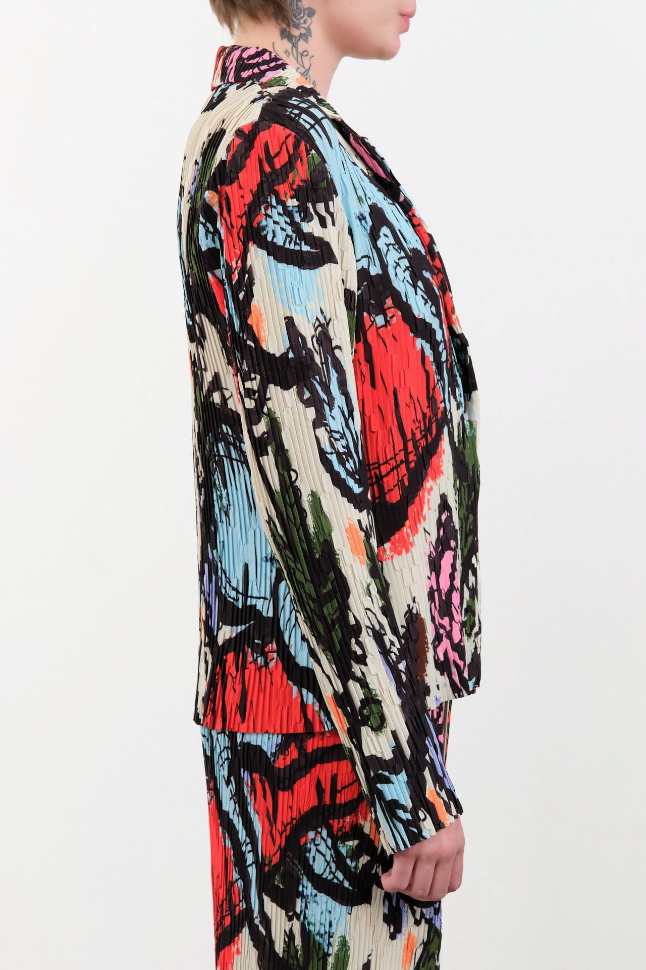 Henrik Vibskov Apparel Womens Outerwear Plisse Blazer