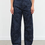 Shade Denim Pants by Henrik Visbkov in Dark Needle Punch