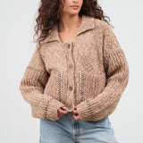 Henrik Vibskov Stitch Cardigan in Fall Mix