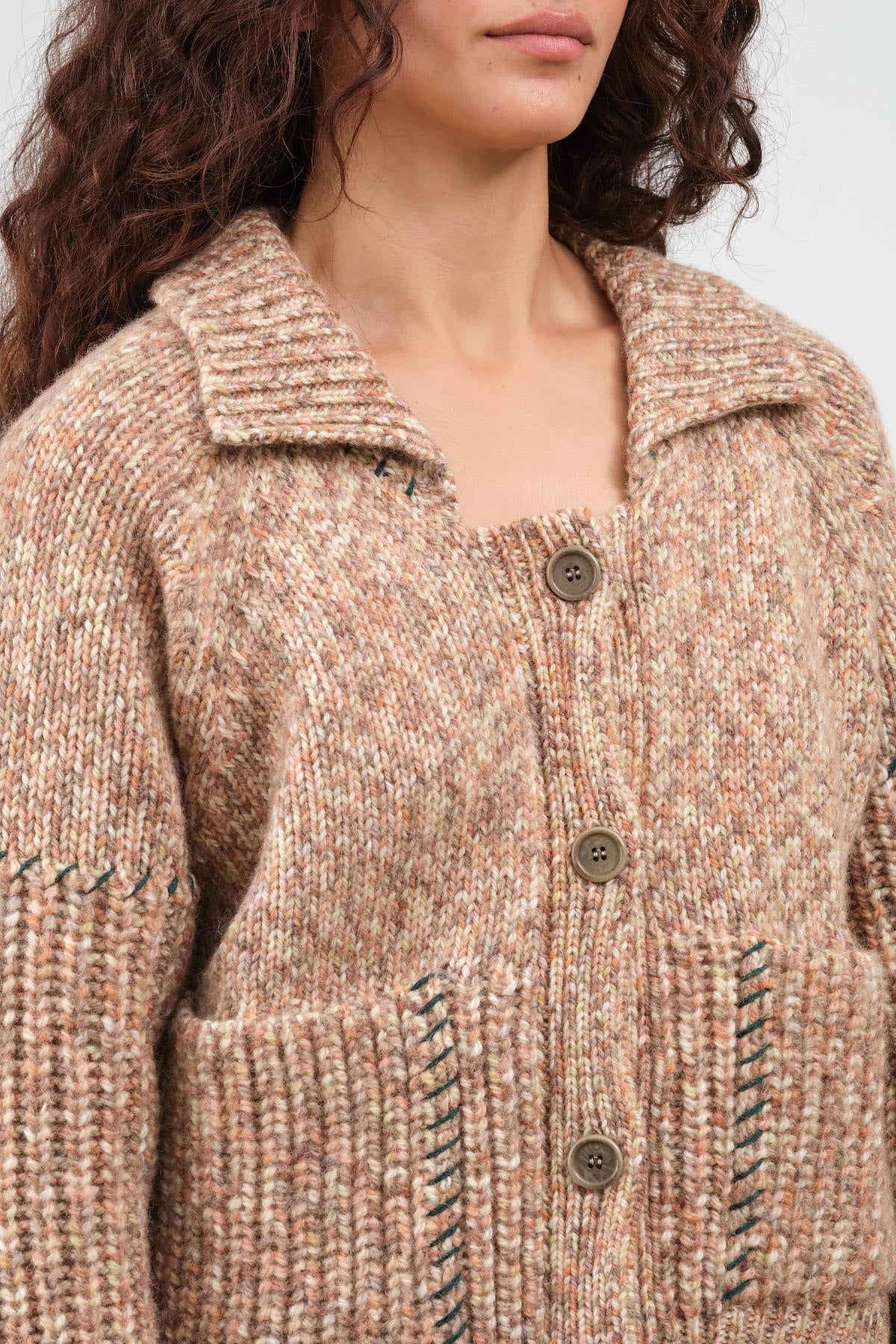 Fall Mix Stitch Cardigan by Henrik Vibskov