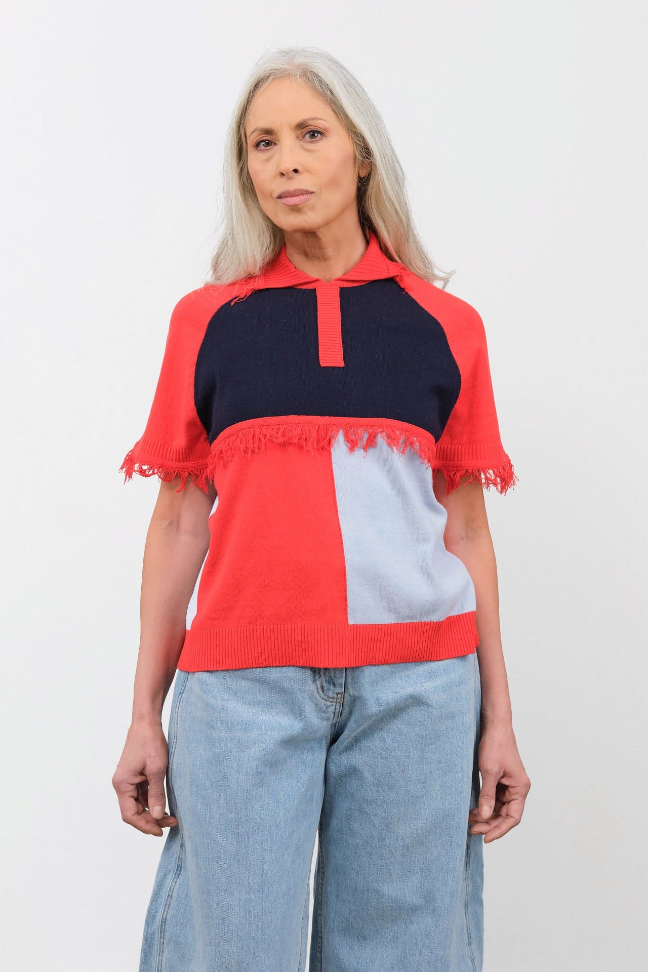 Henrik Vibskov Apparel Womens Blouses Suit Cover Polo Knit