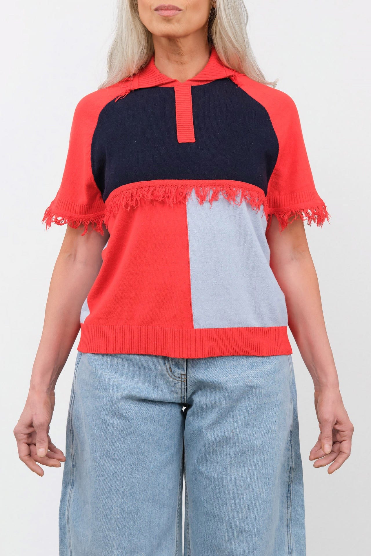 Henrik Vibskov Apparel Womens Blouses Suit Cover Polo Knit