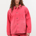 Hey Gang Apparel Womens Outerwear The Barn Coat in Faded Red