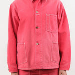 Hey Gang Apparel Womens Outerwear The Barn Coat in Faded Red