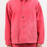 Hey Gang Apparel Womens Outerwear The Barn Coat in Faded Red