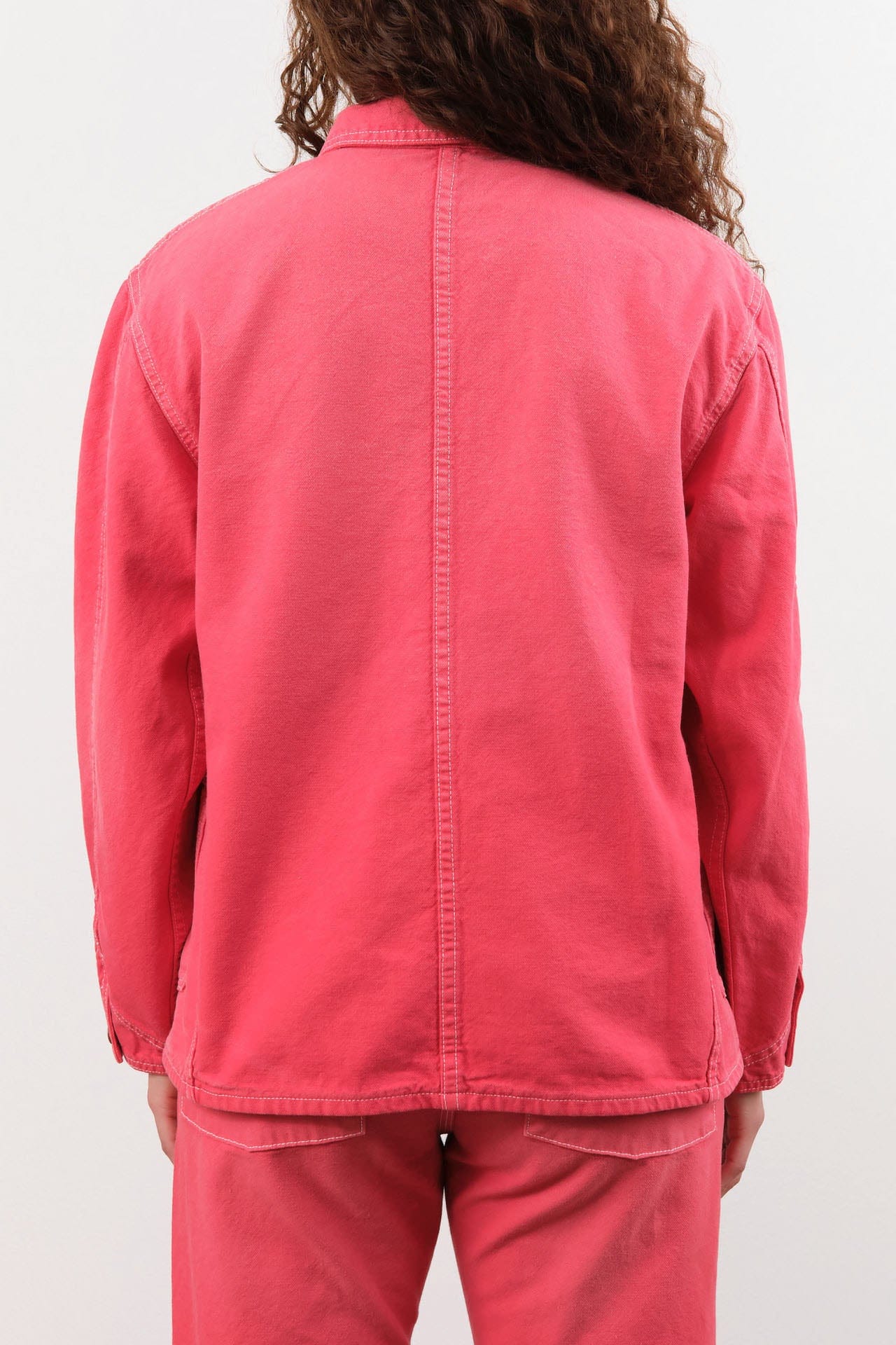 Hey Gang Apparel Womens Outerwear The Barn Coat in Faded Red