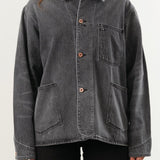 Hey Gang Apparel Womens Jackets The Barn Coat in Jett Wash