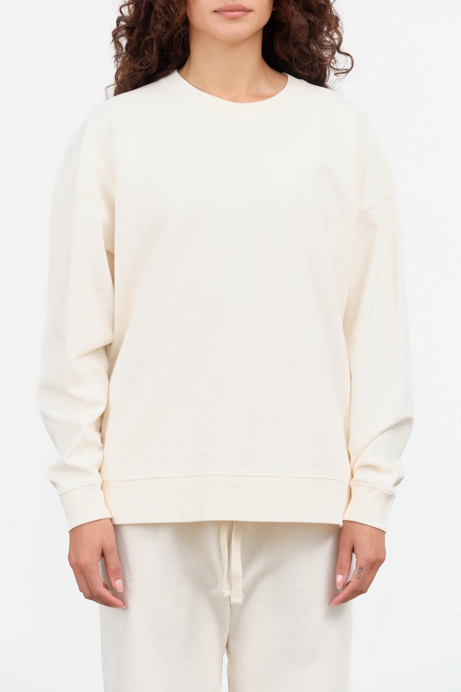 The Boxy Sweatshirt by Hey Gang in Natural