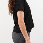 Hey Gang Apparel Womens Blouses The Boxy V-Neck in Black