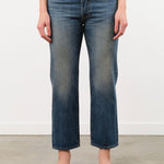 Hey Gang Apparel Womens Denim The Loose Crop Selvedge Jeans