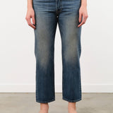 Hey Gang Apparel Womens Denim The Loose Crop Selvedge Jeans