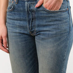 Hey Gang Apparel Womens Denim The Loose Crop Selvedge Jeans