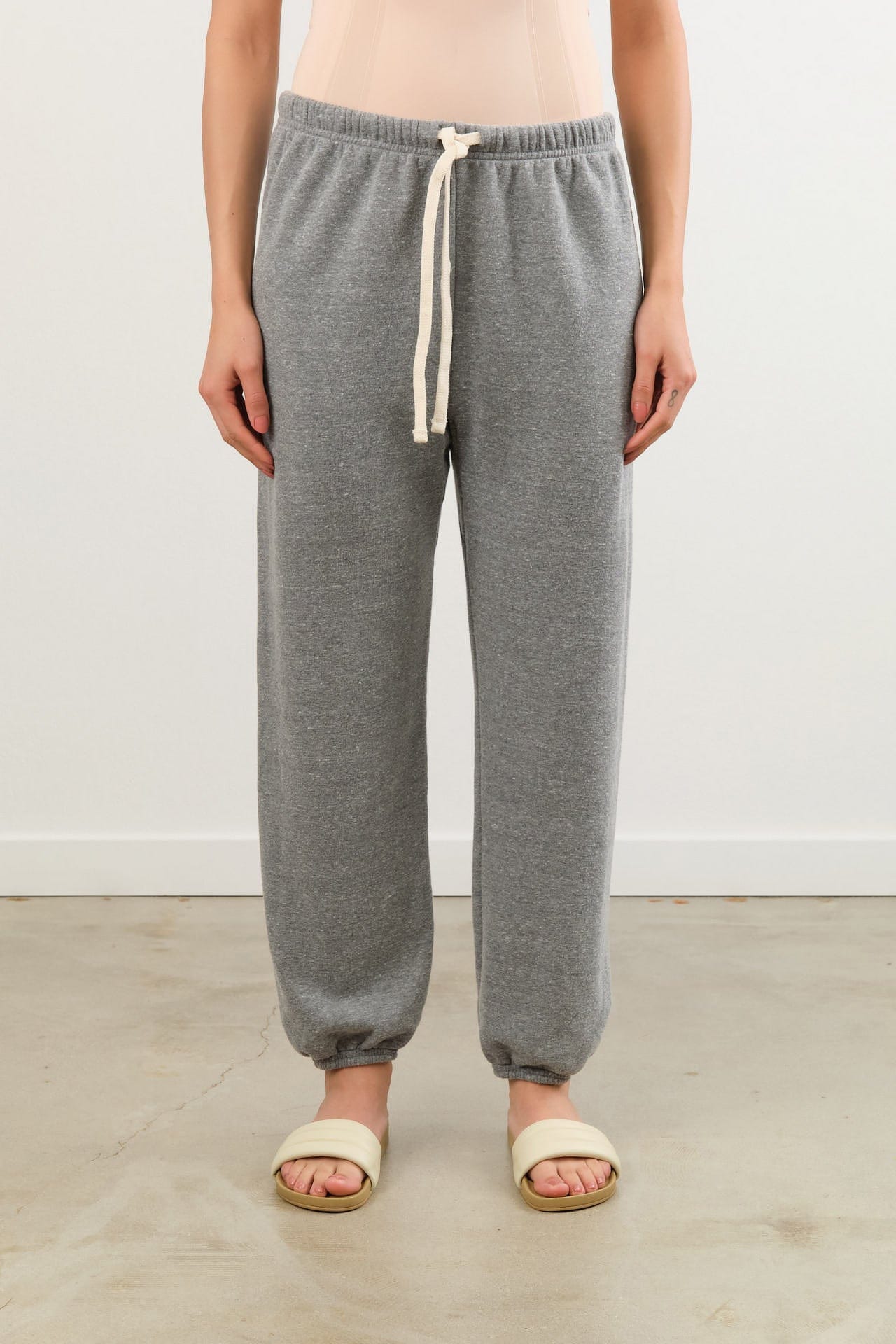 Hey Gang Apparel Womens Lounge The Sweatpants in PE Grey