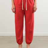 Hey Gang Apparel Womens Lounge The Sweatpants in Red