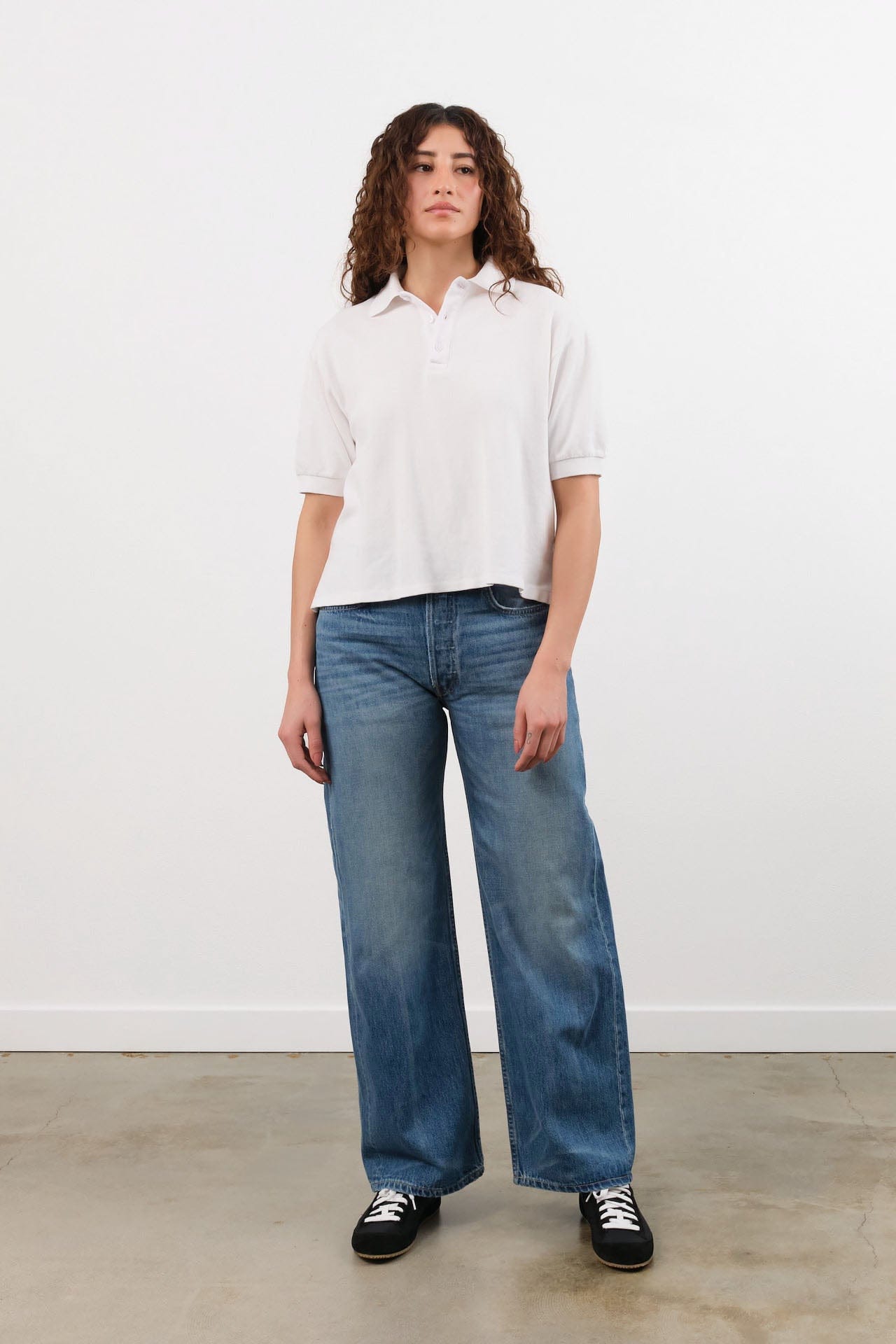 Hey Gang Apparel Womens Denim The Wide Slouch Jeans