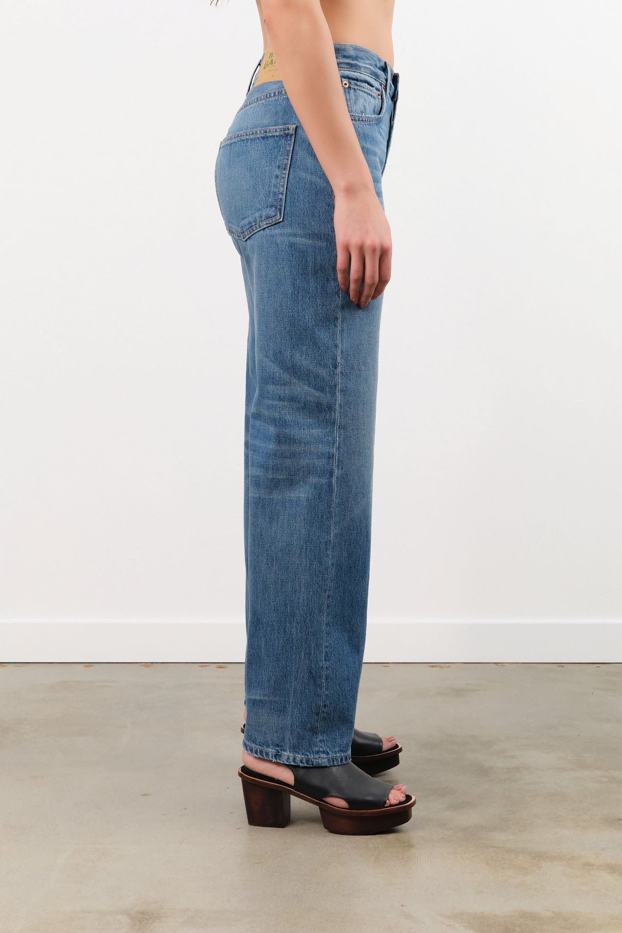 Hey Gang Apparel Womens Denim The Wide Slouch Jeans