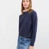 Hi'aka LS T-Shirt in Dark Navy