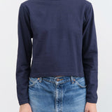 Hi'aka LS T-Shirt in Dark Navy