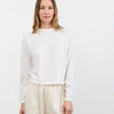 Sunray Sportswear Apparel Womens Tees Hi'aka LS T-Shirt in Off White