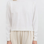Sunray Sportswear Apparel Womens Tees Hi'aka LS T-Shirt in Off White