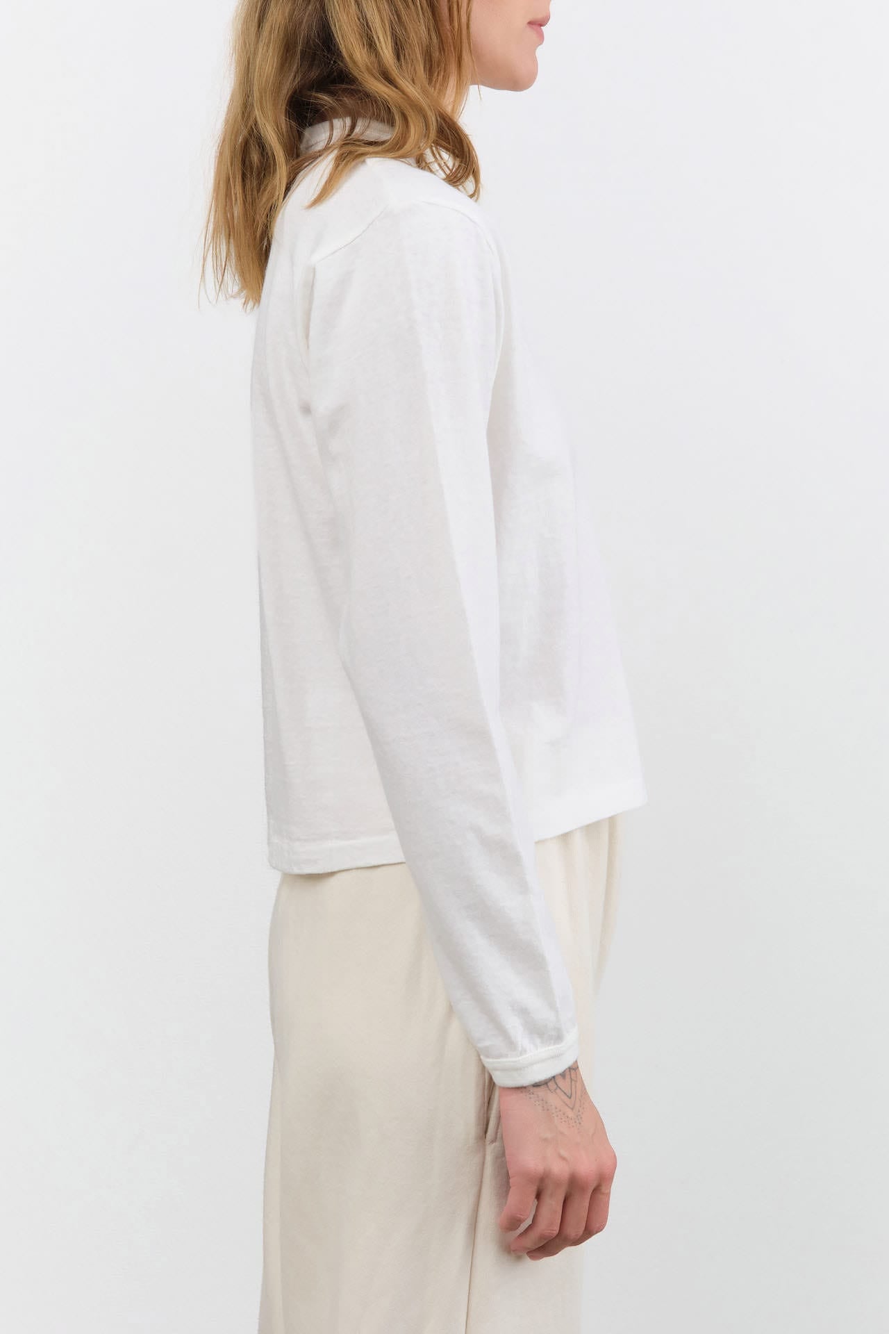 Sunray Sportswear Apparel Womens Tees Hi'aka LS T-Shirt in Off White