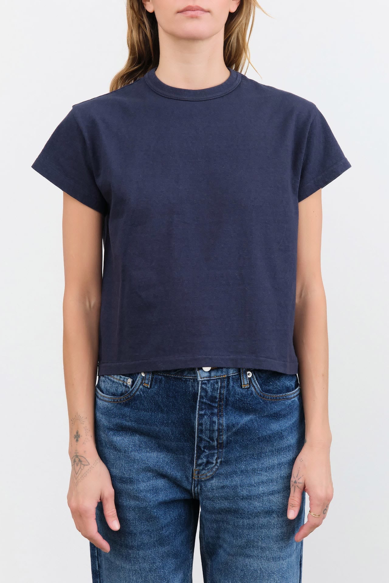 Sunray Sportswear Apparel Womens Tees Hi'aka T-Shirt in Dark Navy