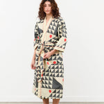 Block Shop Textiles Apparel Womens Lounge Flock Robe