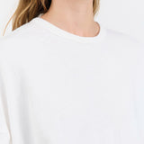 Ichi Antiquites Apparel Womens Tees Loose Pullover White / One Size