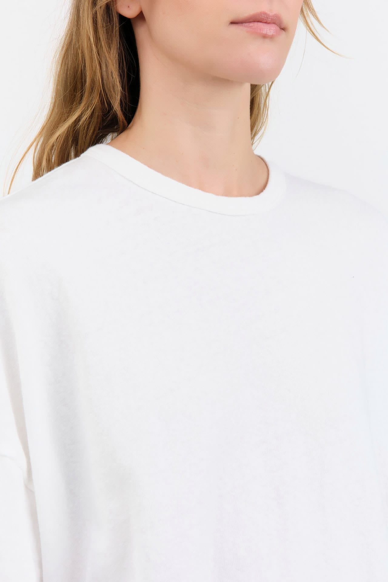Ichi Antiquites Apparel Womens Tees Loose Pullover White / One Size
