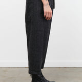 Ichi Antiquites Apparel Womens Pants Wool Gauze Houndstooth Pants Charcoal / One Size
