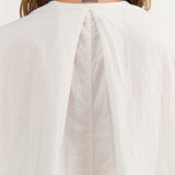 Ichi Antiquities Apparel Womens Blouses Cotton Linen Shirt White / One Size