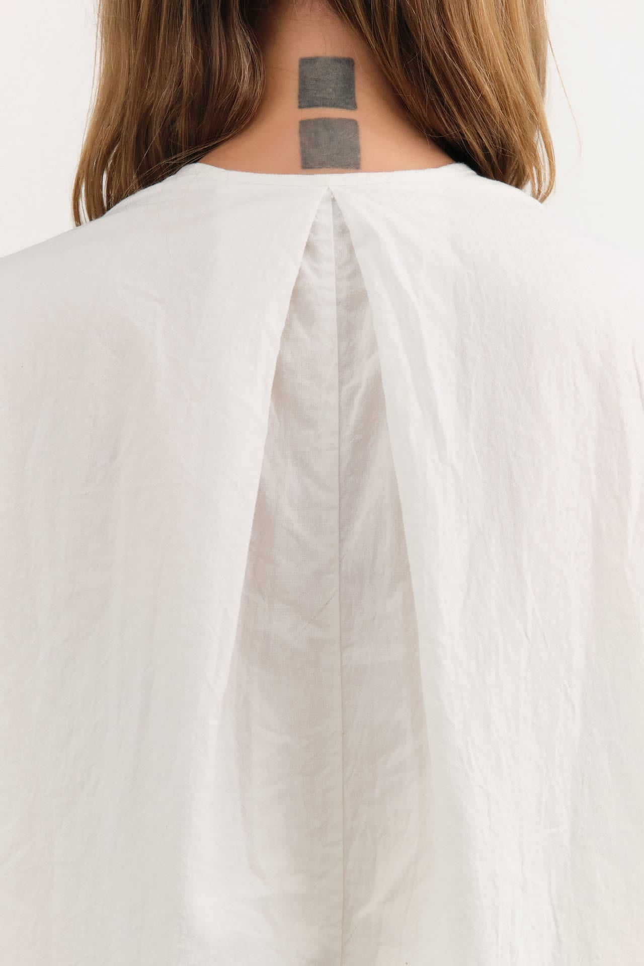 Ichi Antiquities Apparel Womens Blouses Cotton Linen Shirt White / One Size
