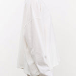 Ichi Antiquities Apparel Womens Lounge Cotton Loose Pullover White / One Size