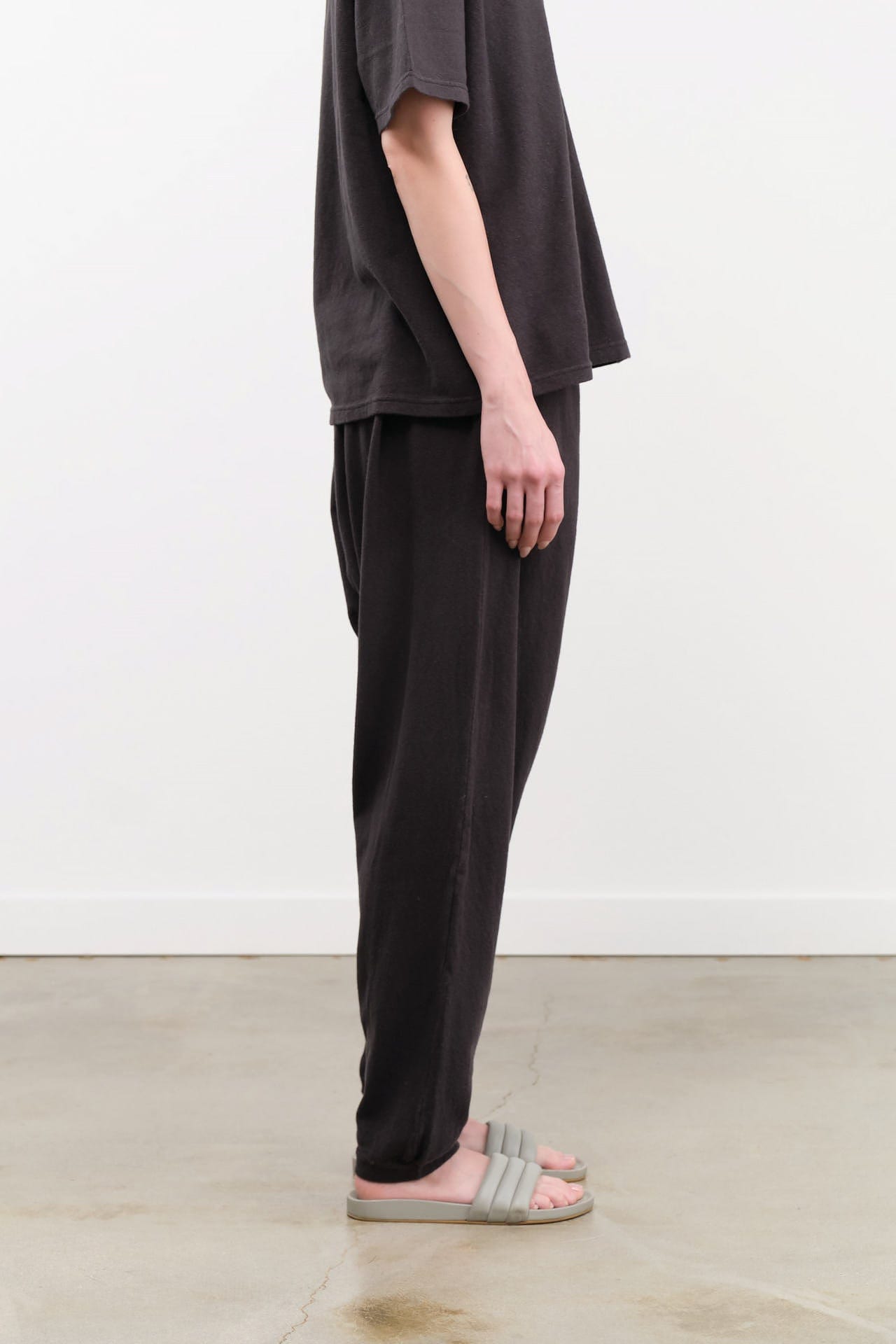 Ichi Antiquities Apparel Womens Lounge Cotton Pants in Black Black / One Size