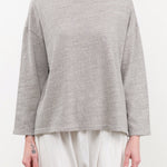 Ichi Antiquities Apparel Womens Lounge Cotton Pullover Gray / One Size