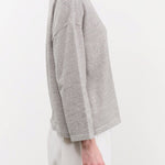 Ichi Antiquities Apparel Womens Lounge Cotton Pullover Gray / One Size