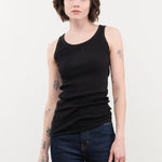 Ichi Antiquities Apparel Womens Lounge Cotton Tank Top in Black Black / One Size