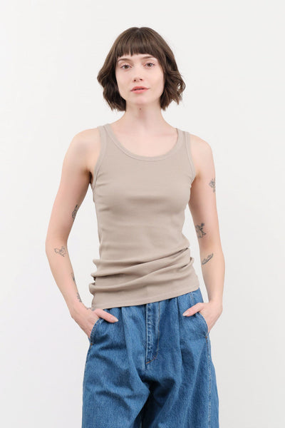 Ichi Antiquities Cotton Tank Top in Mocha – Cedar & Hyde Mercantile