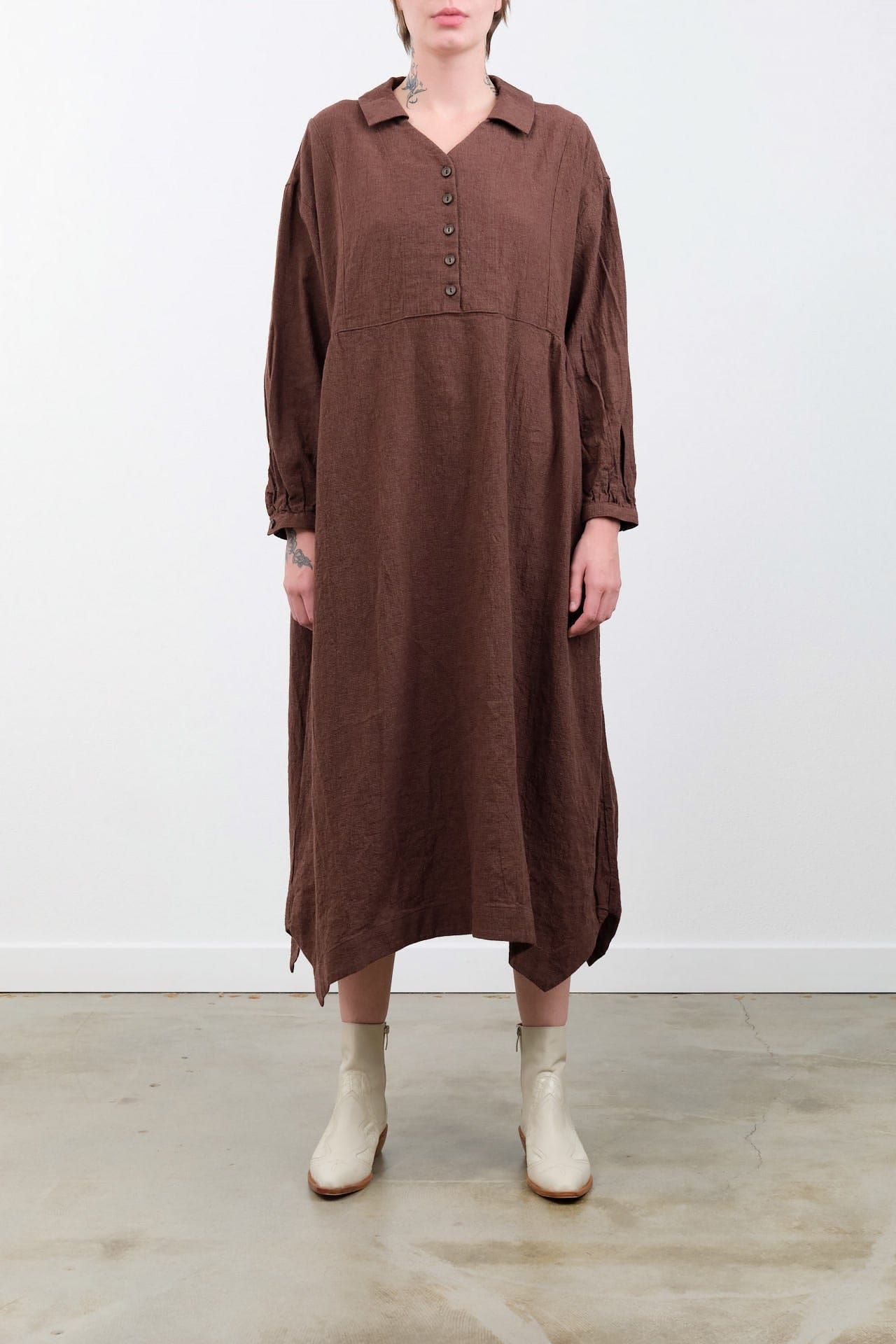Ichi Antiquities Houndstooth Dress Cedar & Hyde Mercantile Ichi Antiquities Houndstooth Dress Cedar & Hyde Mercantile