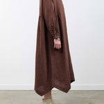 Ichi Antiquities Apparel Womens Dresses Houndstooth Dress Brown / One Size