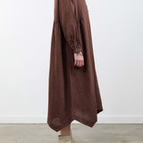 Ichi Antiquities Apparel Womens Dresses Houndstooth Dress Brown / One Size