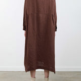 Ichi Antiquities Apparel Womens Dresses Houndstooth Dress Brown / One Size