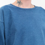 Ichi Antiquities Apparel Womens Blouses Indigo Pullover Indigo / One Size