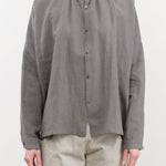 Ichi Antiquities Apparel Womens Blouses Linen Shirt Khaki / One Size