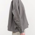 Ichi Antiquities Apparel Womens Blouses Linen Shirt Khaki / One Size