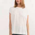 Ichi Antiquities Apparel Womens Blouses Side Split Sleeveless Pullover White / One Size