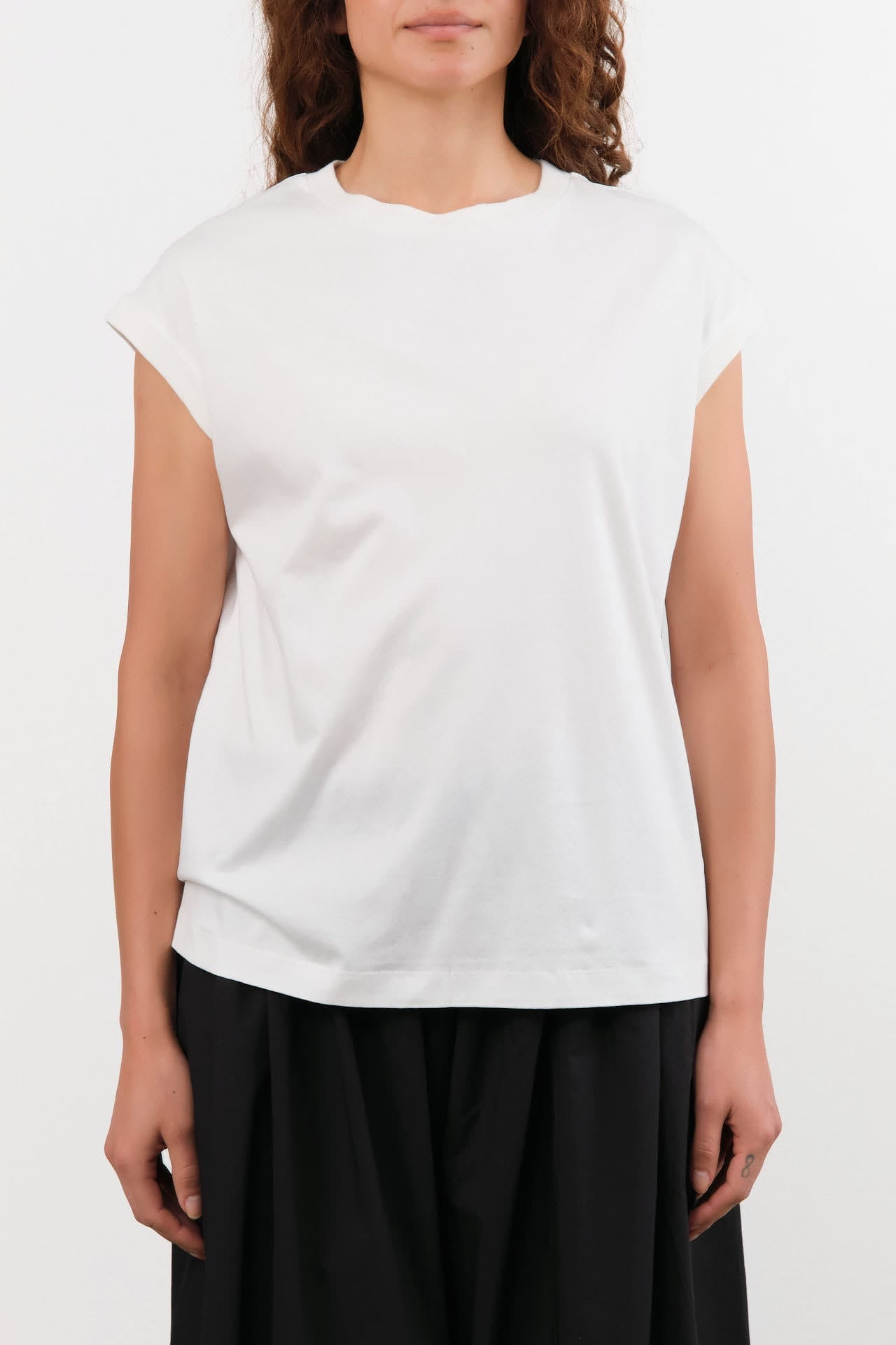 Ichi Antiquities Apparel Womens Tees Sleeveless Pullover White / One Size