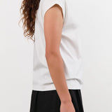 Ichi Antiquities Apparel Womens Tees Sleeveless Pullover White / One Size