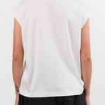 Ichi Antiquities Apparel Womens Tees Sleeveless Pullover White / One Size